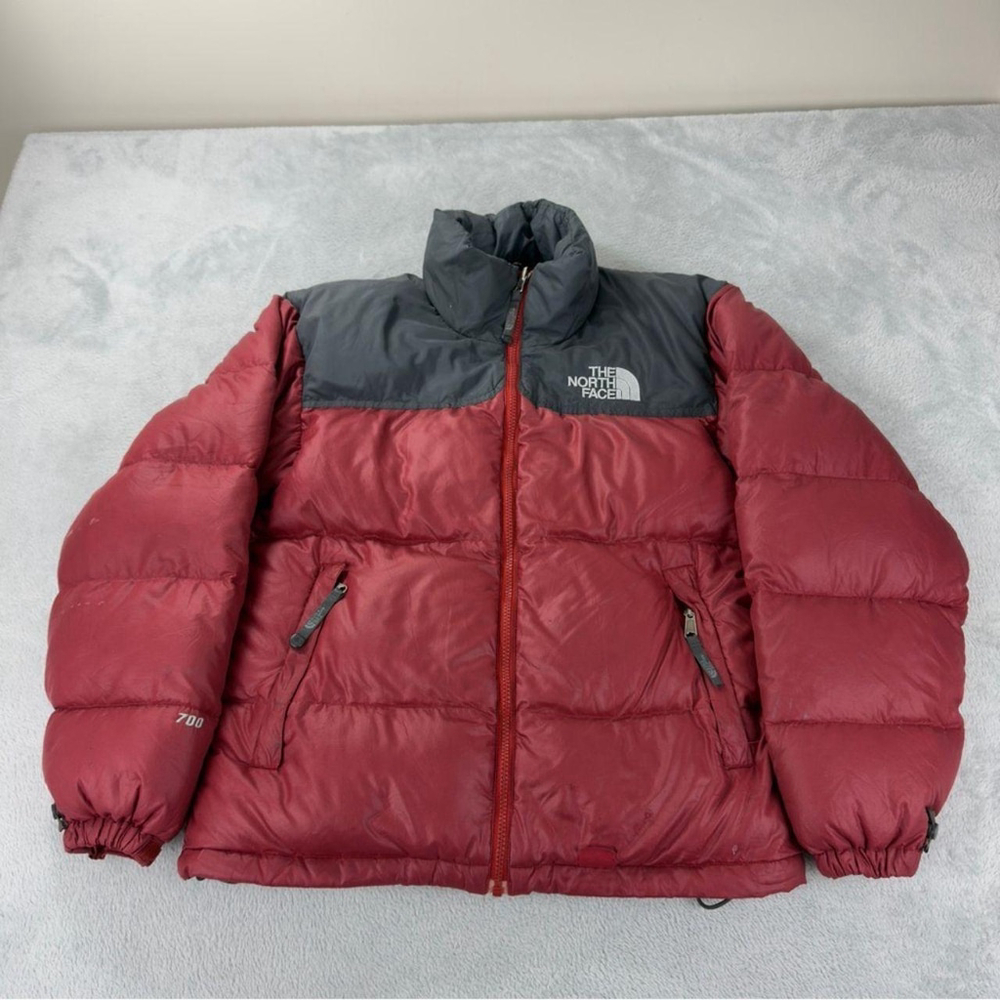 The North Face Mens Small Nuptse 700 Goose Down Puffer Jacket